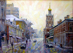 Герасимов Владимир Москва.Петровка весенняя