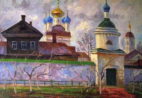 Герасимов Владимир Оптина Пустынь (дорожка в Скит)