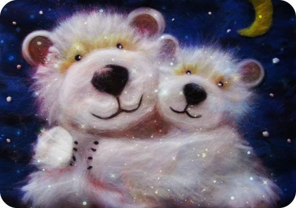 Трифонова Марина The Little White Bears  or Hugs